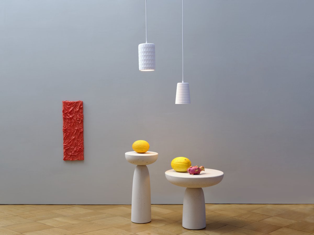 Plaster Cone Ø14 Blanco Lámpas de techo De Ledvance - Se recomienda colocar varios en fila encima de la encimera de la cocina o la mesa del comedor.