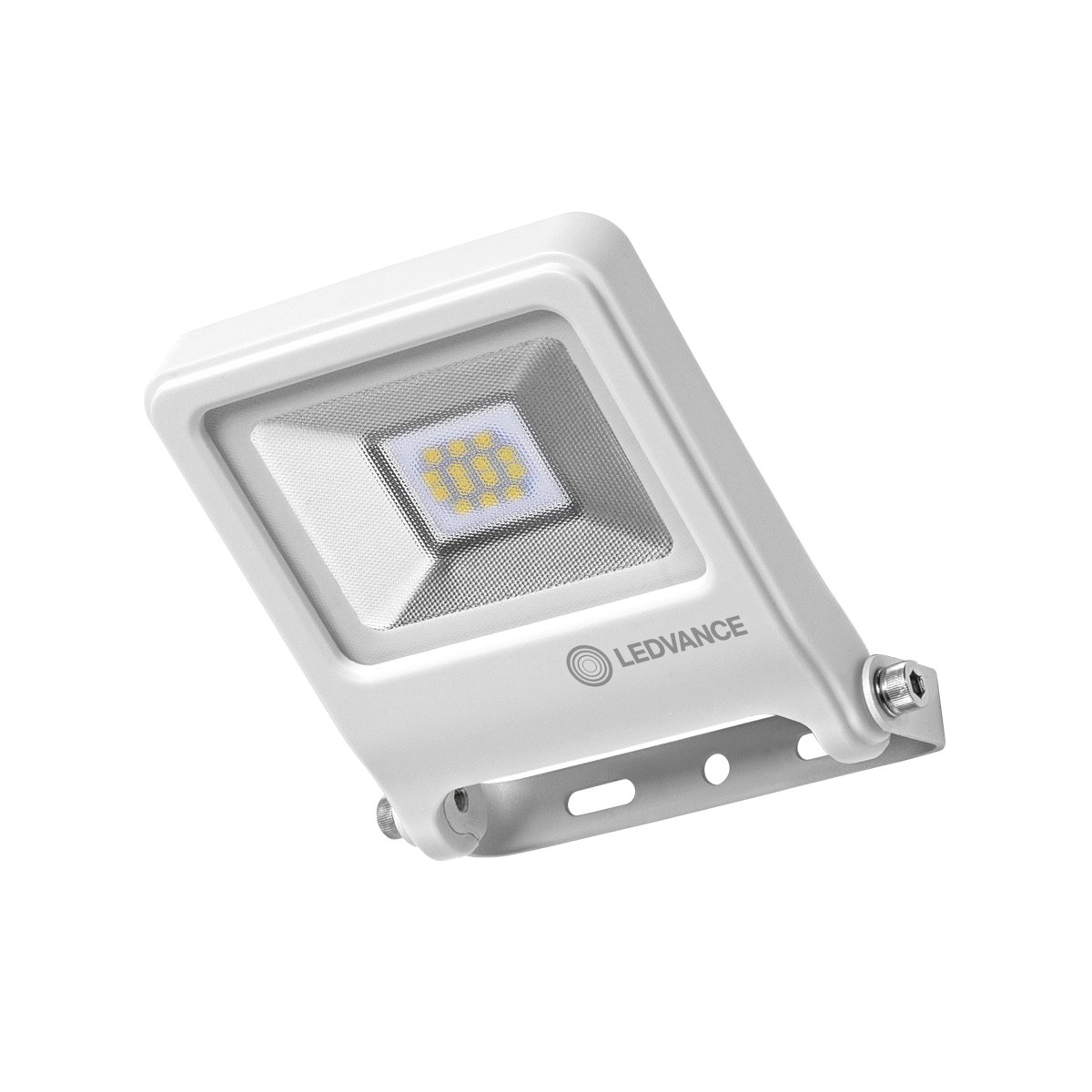 Flood 10W Blanco lámpara de exterior De Osram - Den robusta konstruktionen och det kraftfulla ljuset ger trygg och p&aring;litlig belysning &aring;ret runt.