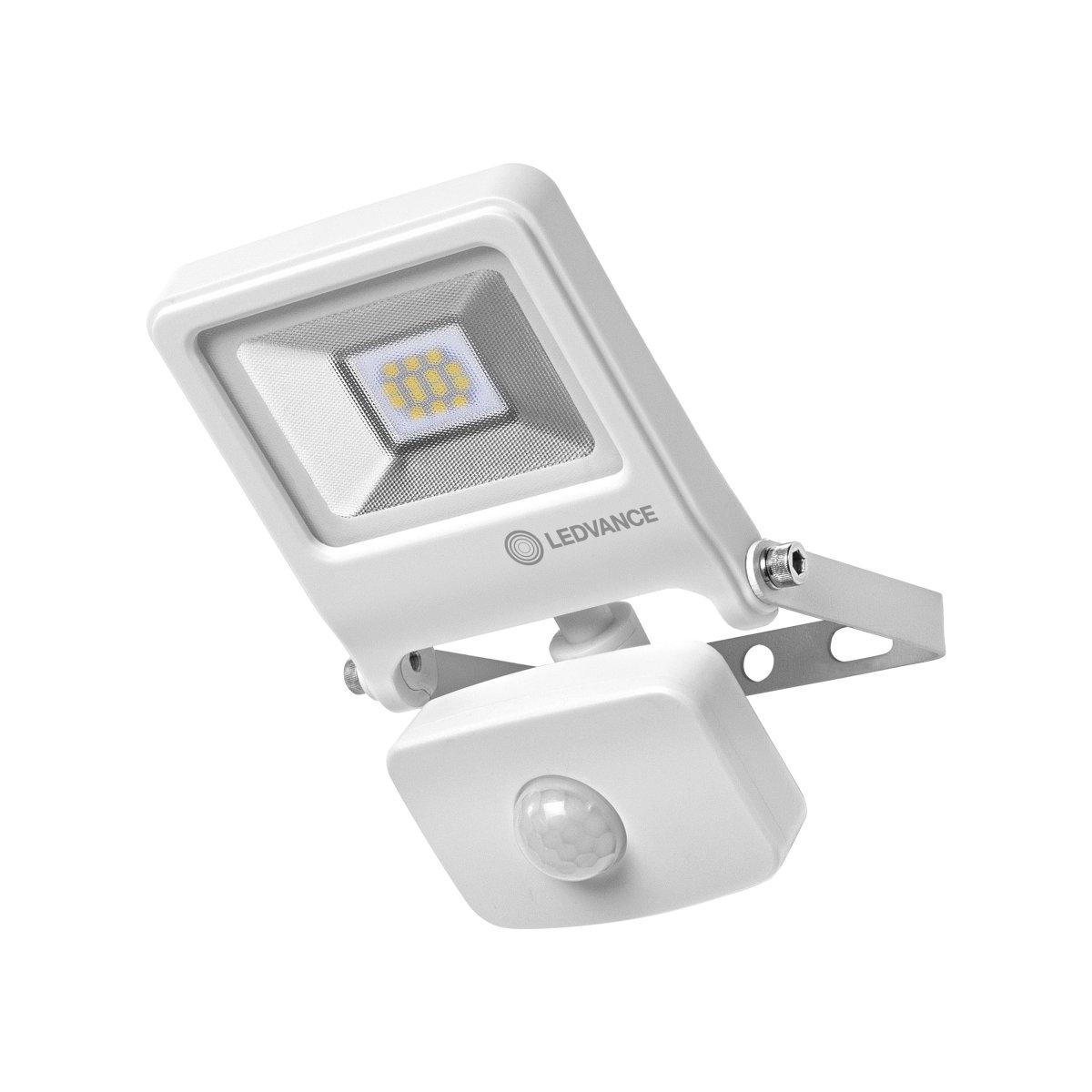 Flood Sensor 10W Blanco lámpara de exterior De Osram - Flood Sensor 10W &auml;r en kraftfull och energieffektiv str&aring;lkastare med IP44-klassning, vilket g&ouml;r den idealisk f&ouml;r utomhusbruk.