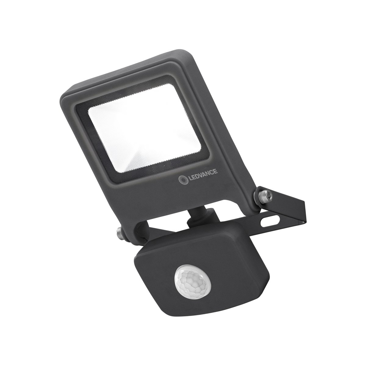 Flood Sensor 10W Gris oscuro lámpara de exterior De Osram - Flood Sensor 10W &auml;r en kraftfull och energieffektiv str&aring;lkastare med IP44-klassning, vilket g&ouml;r den idealisk f&ouml;r utomhusbruk.
