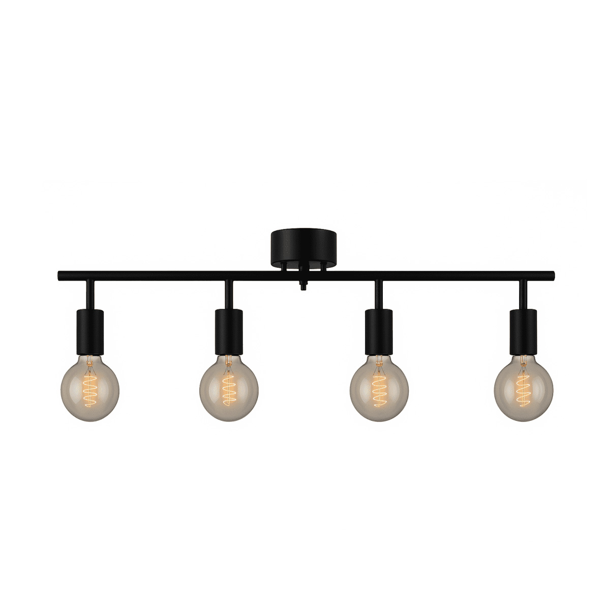 Aten 4 Negro foco de techo De Lampan - Ya sea que est&eacute; buscando una iluminaci&oacute;n funcional en la cocina, la sala de estar o el pasillo, este foco de techo ofrece estilo y eficiencia.