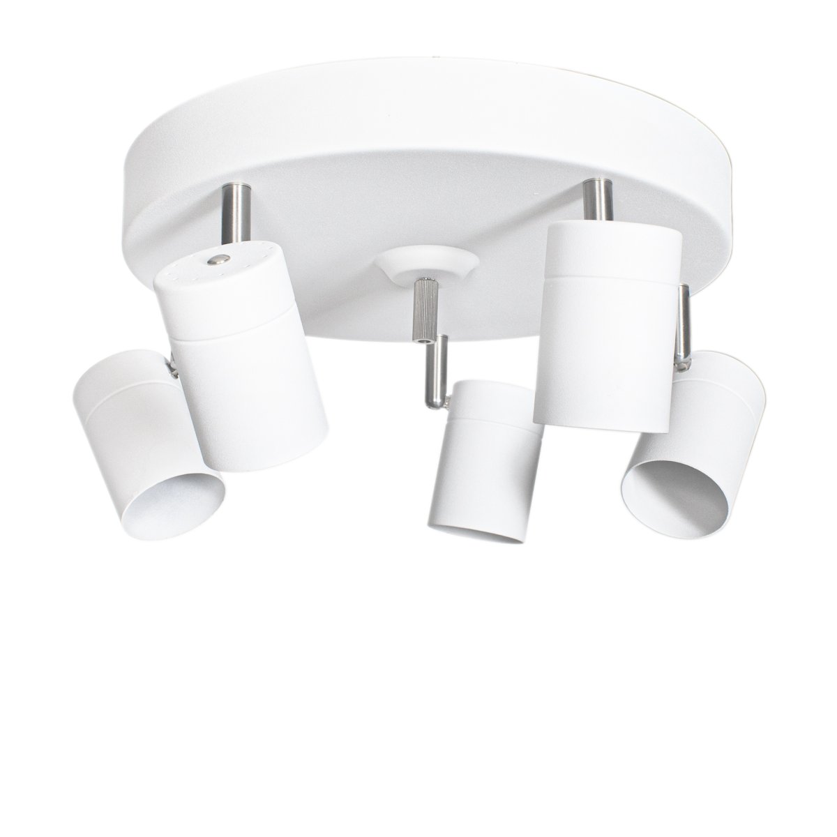 Aurora 5 Blanco foco de techo De By Rydéns - Ideal para salones, cocinas o pasillos donde la funcionalidad y el dise&ntilde;o son fundamentales, Aurora proporciona una luz eficaz y agradable, integr&aacute;ndose a la perfecci&oacute;n tanto en ambientes modernos como cl&aacute;sicos.