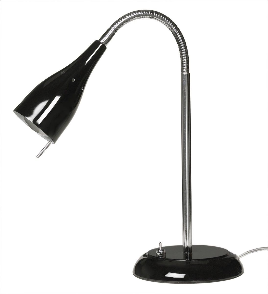 Tanum 40cm Negro lámpara de escritorio De Armaturhantverk - El brazo ajustable y flexible le permite dirigir f&aacute;cilmente la luz exactamente donde la necesita, lo que hace que esta l&aacute;mpara sea perfecta como l&aacute;mpara de escritorio o l&aacute;mpara de lectura.