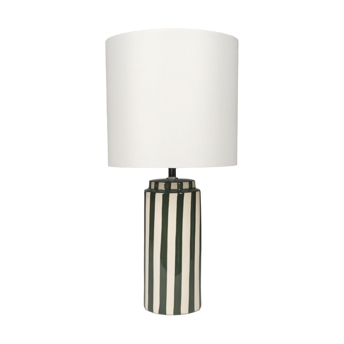 Faro 50cm Verde/blanco lámpara de mesa De Nordic Lighting - Faro es una elegante l&aacute;mpara de mesa que combina una forma cl&aacute;sica con un dise&ntilde;o gr&aacute;fico.