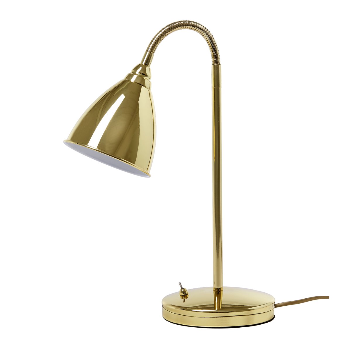 Smögen 45cm Latón lámpara de escritorio De Armaturhantverk - La lámpara cuenta con un práctico interruptor de encendido en la base, lo que la convierte en un complemento funcional y decorativo para su hogar.