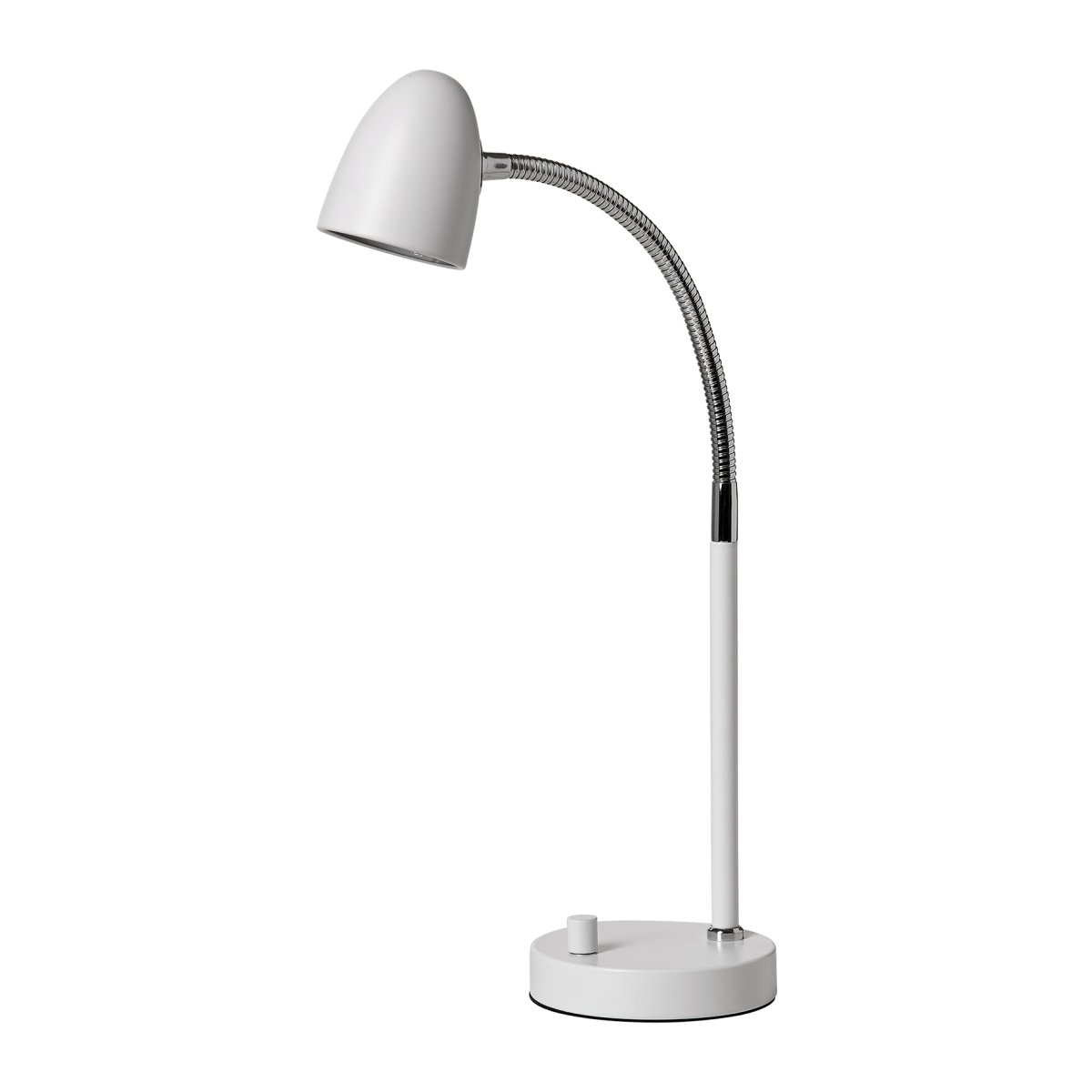 Koster 47cm Blanco lámpara de escritorio De Armaturhantverk - El brazo ajustable y flexible le permite dirigir fácilmente la luz exactamente donde la necesita, lo que hace que esta lámpara sea perfecta como lámpara de escritorio o lámpara de lectura.