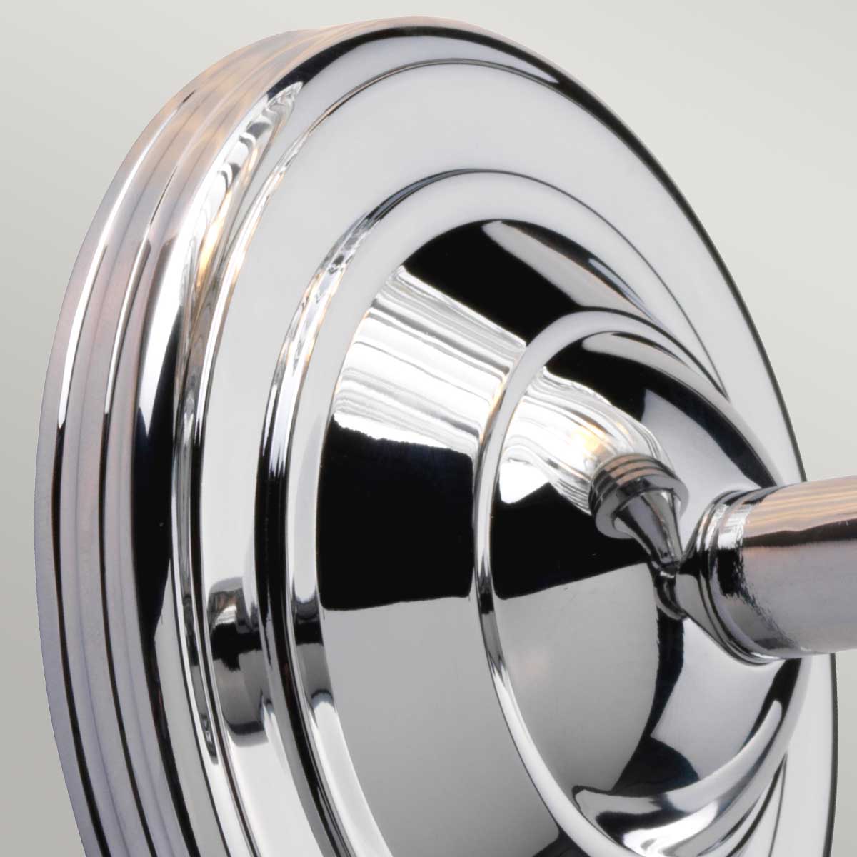 Austen Ø14 Cromo pulido lámpara de baño De Elstead Lighting - La l&aacute;mpara de pared Austen tiene un dise&ntilde;o cl&aacute;sico y est&aacute; fabricada con materiales de la m&aacute;s alta calidad, lo que garantiza una larga durabilidad.