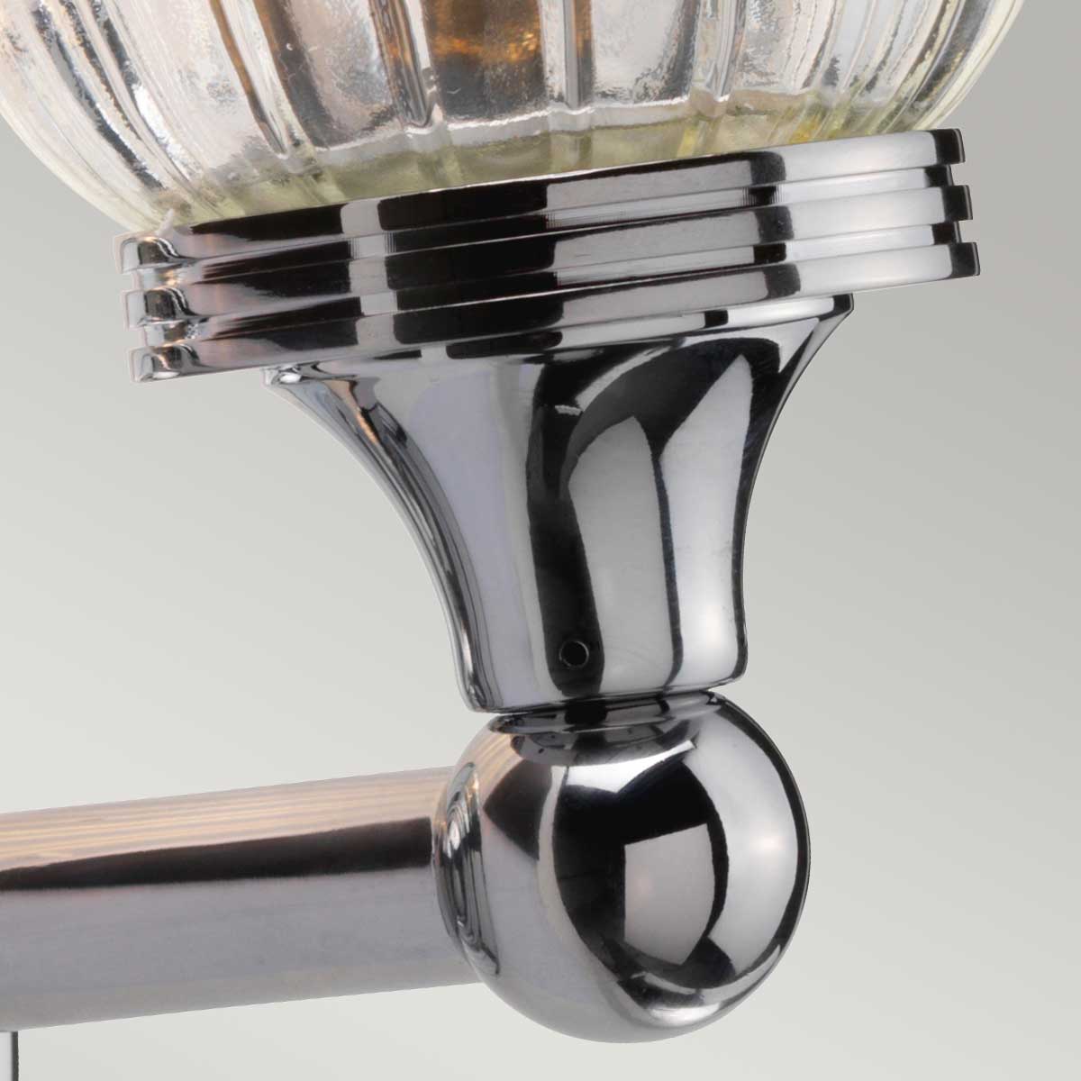 Austen Ø14 Cromo pulido lámpara de baño De Elstead Lighting - La l&aacute;mpara de pared Austen tiene un dise&ntilde;o cl&aacute;sico y est&aacute; fabricada con materiales de la m&aacute;s alta calidad, lo que garantiza una larga durabilidad.