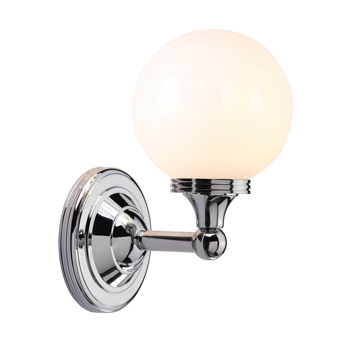 Austen Ø13 Cromo pulido lámpara de baño De Elstead Lighting - La lámpara de pared Austen tiene un diseño clásico y está fabricada con materiales de la más alta calidad, lo que garantiza una larga durabilidad.