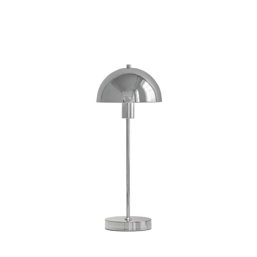 Imagen ampliada de Vienda 50cm Cromo lámpara de mesa De Herstal - La l&aacute;mpara proporciona una luz suave y agradable, y queda igual de bien en una mesa auxiliar del sal&oacute;n que en la mesita de noche del dormitorio.