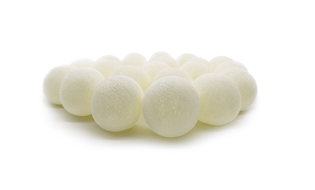 Irislights Butter Yellow 20-lights Blanco cremoso De Irislights - Crea un ambiente acogedor y decorativo con esta guirnalda de luces de Irislights.