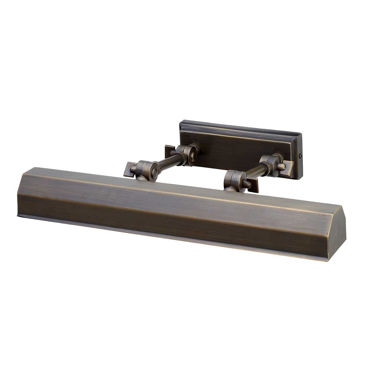 Chawtown 40cm Bronce De Elstead Lighting - Su forma alargada garantiza una distribución uniforme de la luz y es perfecta para iluminar cuadros y obras de arte.
