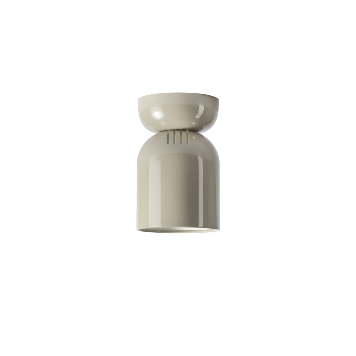 Lennon Ø13 Beige plafón De CO Bankeryd - Con un di&aacute;metro de tan solo 13 cm, Lennon es especialmente adecuada para habitaciones peque&ntilde;as o cualquier lugar donde se desee una iluminaci&oacute;n de techo sutil, como en el pasillo, el dormitorio o la cocina.