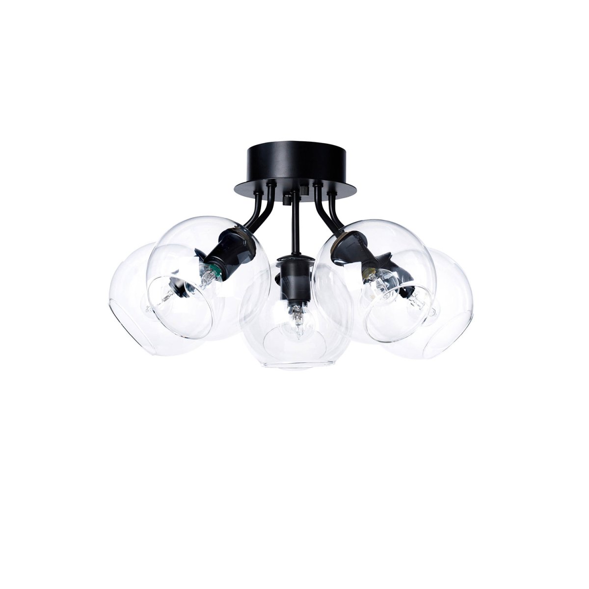 Tage Ø50 Negro plafón De CO Bankeryd - La lámpara de techo Tage se adapta a la mayoría de los hogares y estilos de interior con su luz cálida y suave.