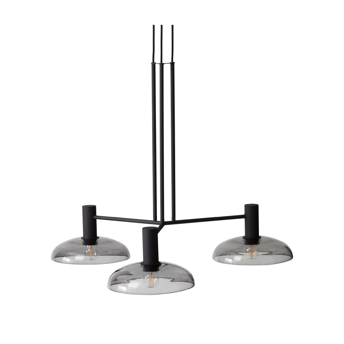 Ufo Circle 80cm Negro Lámpas de techo De CO Bankeryd - La lámpara ocupa su lugar y difunde una hermosa luz sobre la mesa redonda del comedor o sobre el centro de la sala de estar.