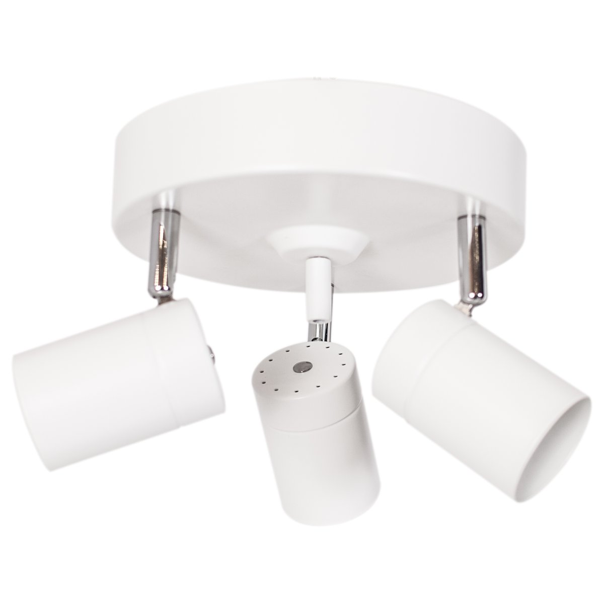 Correct 3 Blanco mate foco de techo De By Rydéns - El foco de techo Correct de 3 etapas cuenta con una generosa tapa de techo y un sistema de ganchos para una fácil instalación.