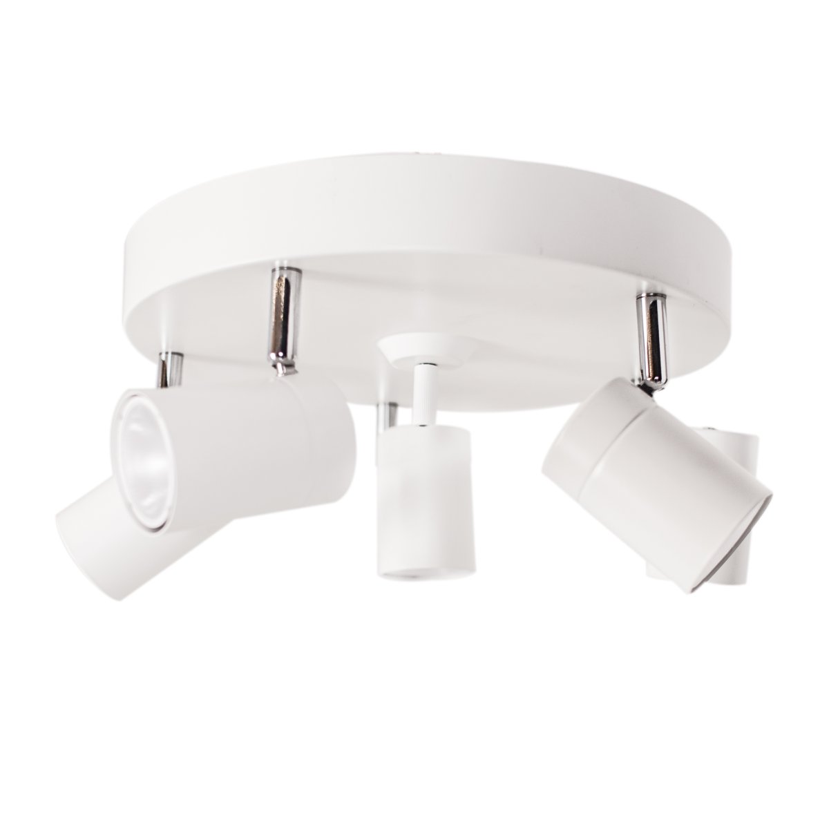 Correct 5 Blanco mate foco de techo De By Rydéns - El foco de techo de 5 niveles Correct tiene una altura de 14 cm y un diámetro de 30 cm.
