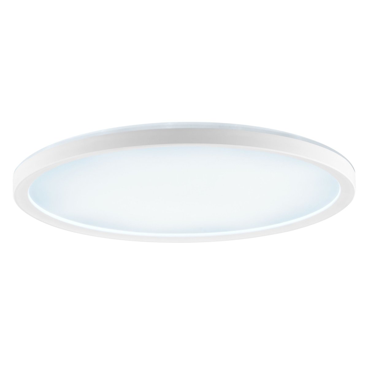 Avola Ø30 Blanco plafón De Brilliant - Avola es una elegante l&aacute;mpara de techo de pl&aacute;stico blanco con un dise&ntilde;o sencillo y moderno.