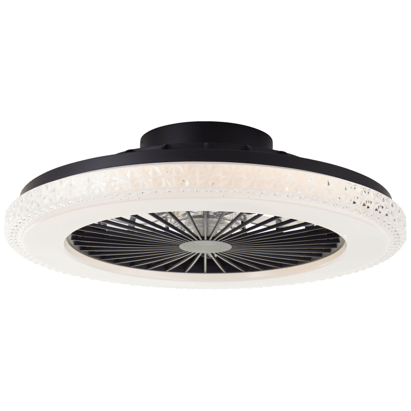 Badria Ø50 Negro De Brilliant - La iluminaci&oacute;n LED es regulable y la temperatura de color se puede ajustar desde una luz c&aacute;lida y agradable hasta un brillante blanco luz diurna.