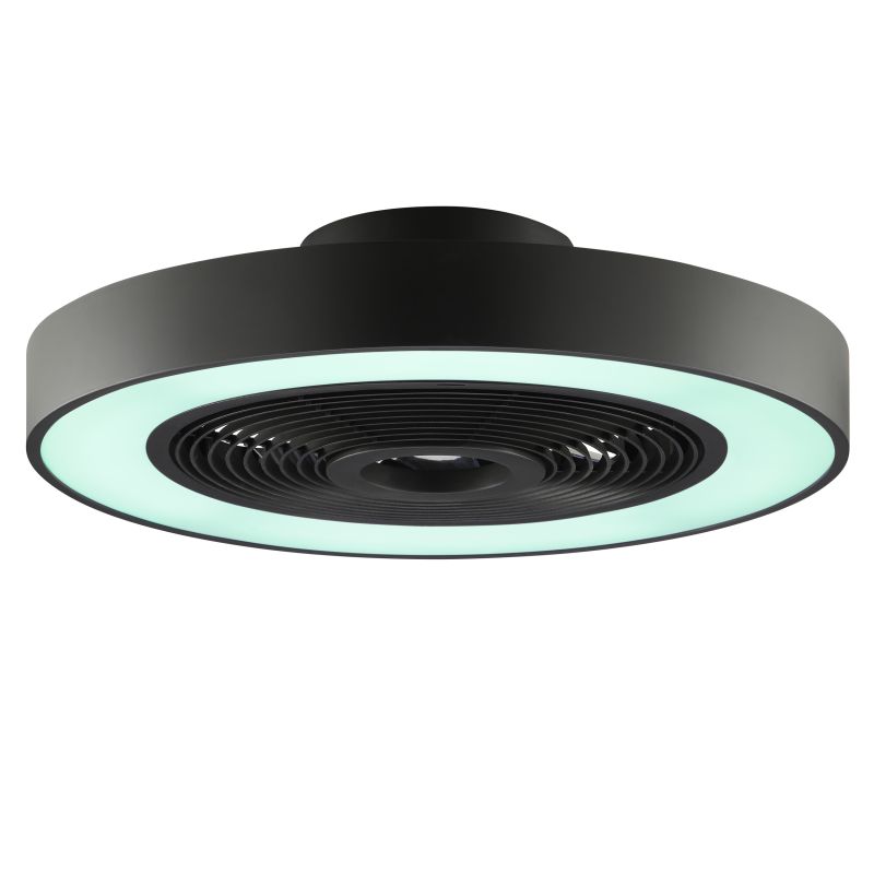 Catania Ø48 Negro De Brilliant - Gracias a la tecnolog&iacute;a IC-RGB, las transiciones de color suaves y los vibrantes efectos de iluminaci&oacute;n crean un ambiente &uacute;nico y envolvente.
