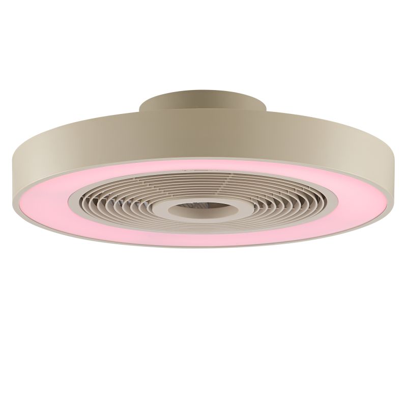 Catania Ø48 Beige De Brilliant - Gracias a la tecnolog&iacute;a IC-RGB, las transiciones de color suaves y los vibrantes efectos de iluminaci&oacute;n crean un ambiente &uacute;nico y envolvente.