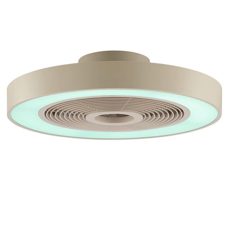 Catania Ø48 Beige De Brilliant - Gracias a la tecnolog&iacute;a IC-RGB, las transiciones de color suaves y los vibrantes efectos de iluminaci&oacute;n crean un ambiente &uacute;nico y envolvente.