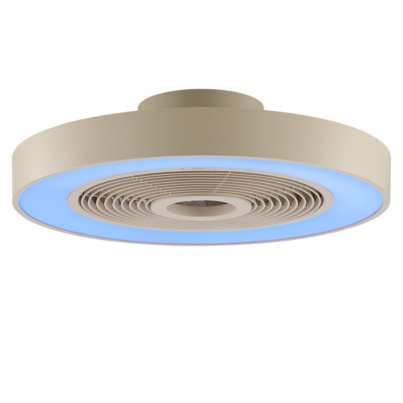 Catania Ø48 Beige De Brilliant - Gracias a la tecnolog&iacute;a IC-RGB, las transiciones de color suaves y los vibrantes efectos de iluminaci&oacute;n crean un ambiente &uacute;nico y envolvente.