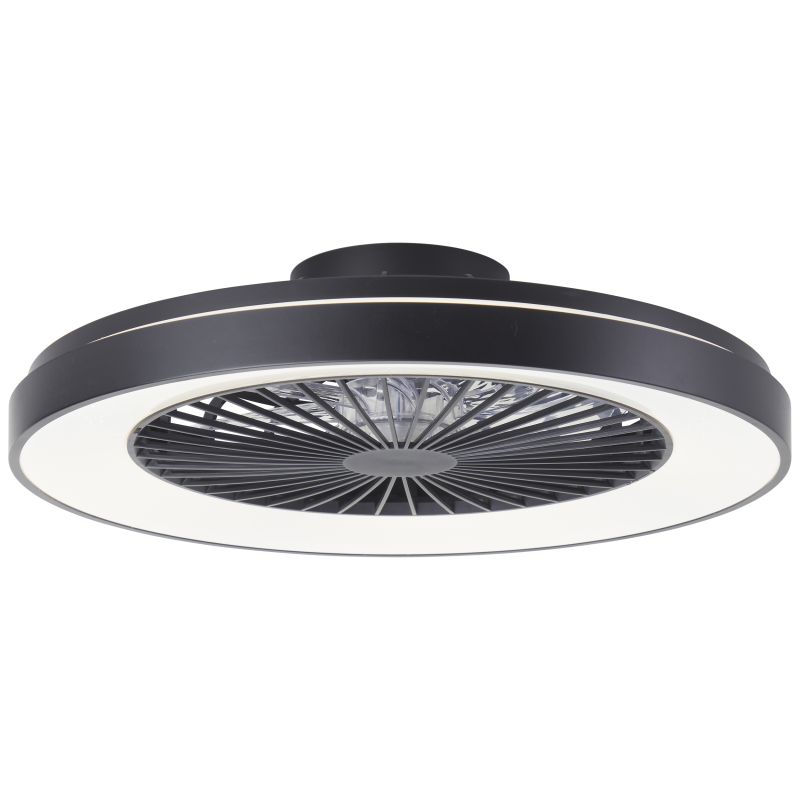 Mazzaro Ø58 Negro De Brilliant - Su elegante dise&ntilde;o en blanco y negro se integra a la perfecci&oacute;n en hogares modernos y se convierte en un elemento decorativo en salas de estar, dormitorios y oficinas.