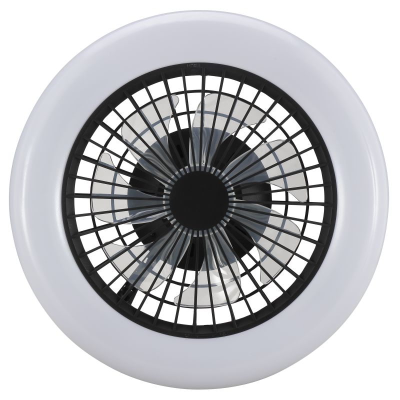 Montero Ø42 Negro De Brilliant - Con el mando a distancia incluido, puede atenuar el brillo y ajustar la temperatura del color, desde una luz blanca c&aacute;lida (2700 K) hasta una luz diurna clara y estimulante (6500 K).