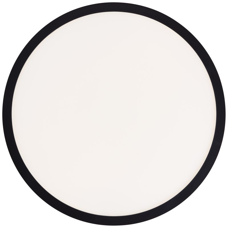 Sorell Ø42 Negro plafón De Brilliant - La intensidad se puede regular de forma continua con el mando a distancia incluido, que también ofrece prácticas funciones como la tecnología CCT para ajustar la temperatura de color de blanco cálido a blanco frío, así como un modo de luz nocturna.