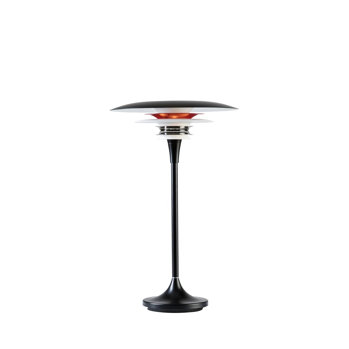 Diablo 48cm Negro mate/rojo lámpara de mesa De Belid - Est&aacute; disponible en varios colores, lo que, junto con su dise&ntilde;o &uacute;nico, la convierte en un detalle &uacute;nico en tu interior.