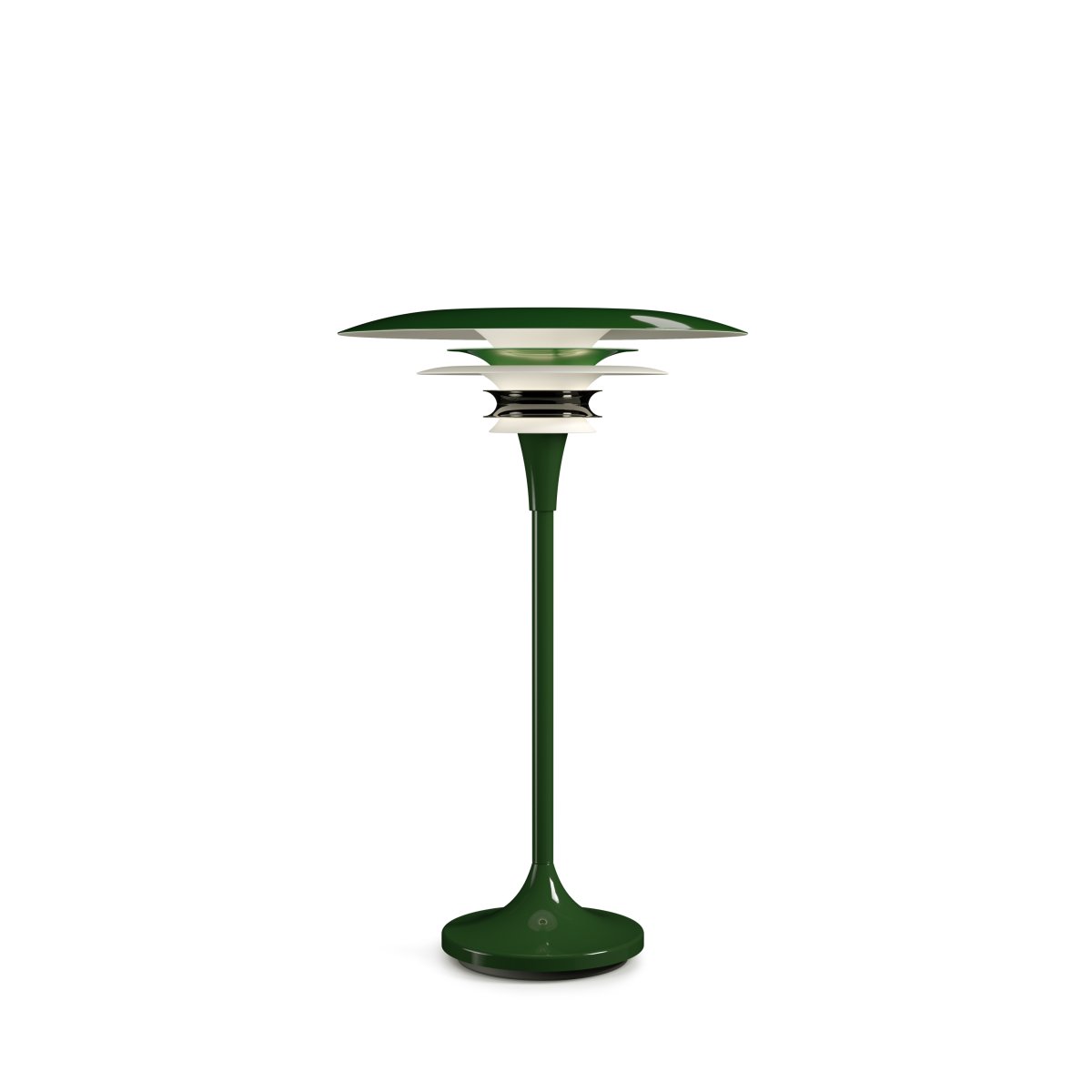Diablo 48cm Verde/blanco lámpara de mesa De Belid - Est&aacute; disponible en varios colores, lo que, junto con su dise&ntilde;o &uacute;nico, la convierte en un detalle &uacute;nico en tu interior.