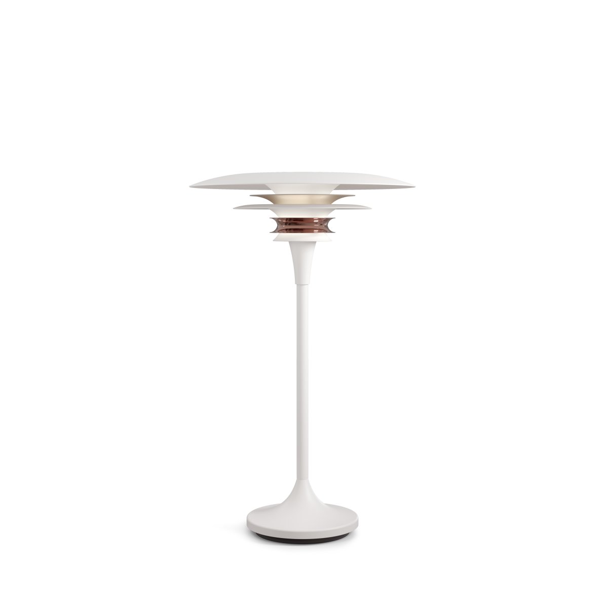 Diablo 48cm Blanco mate/rosa lámpara de mesa De Belid - La l&aacute;mpara est&aacute; disponible en varias variaciones de color y su dise&ntilde;o caracter&iacute;stico la convierte en un detalle &uacute;nico en el interior.