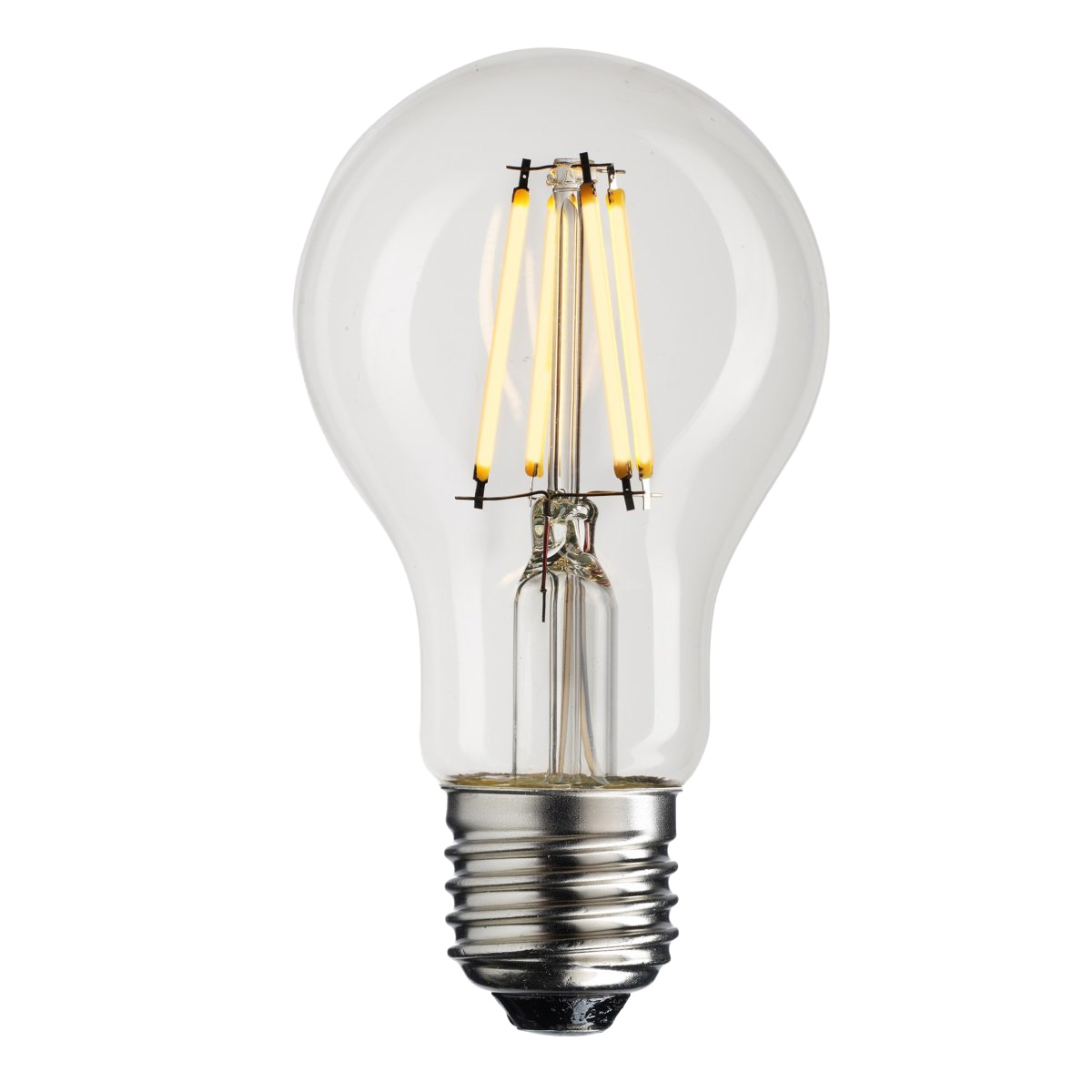 E27 7W 2700K Regulable en 3 niveles De Unison - Regulable en tres pasos con un interruptor de pared est&aacute;ndar (no requiere regulador externo).