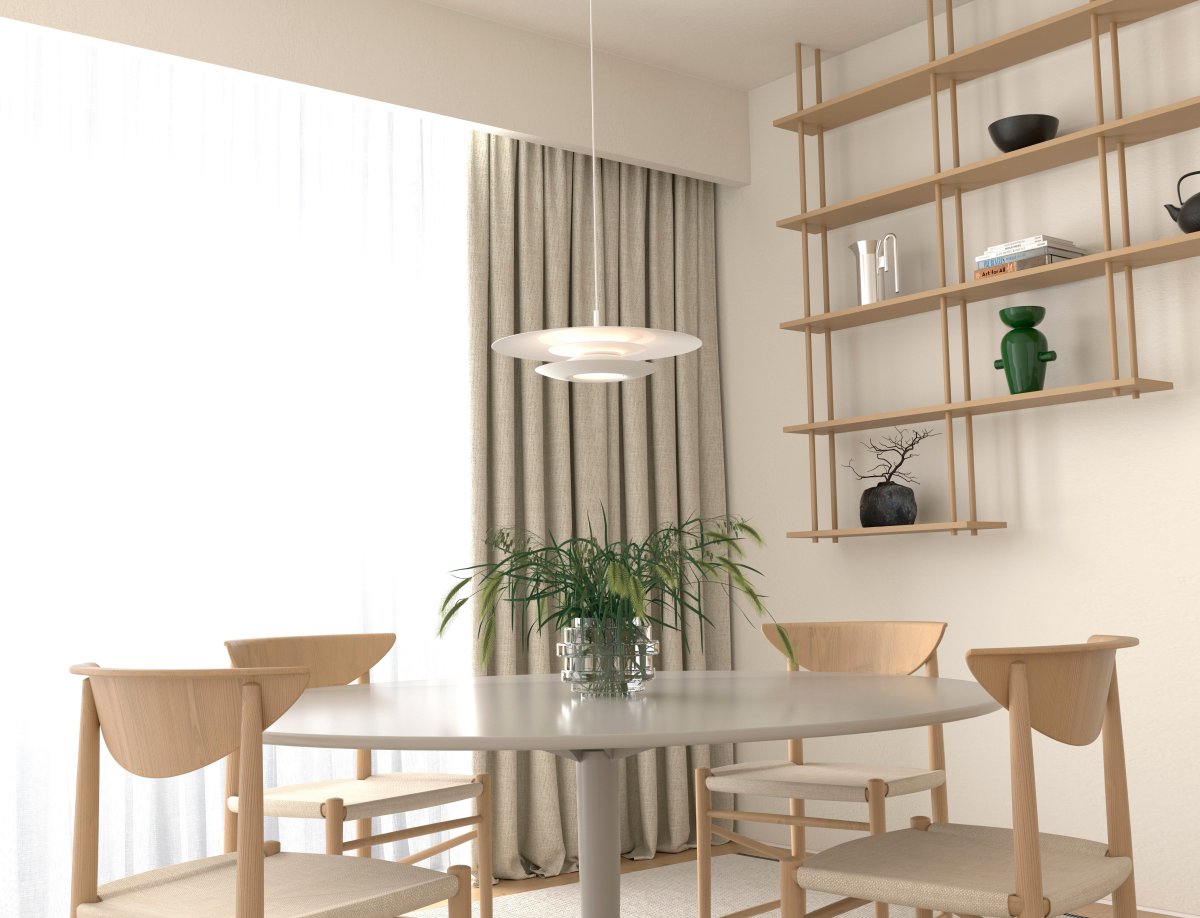 Eclipse Ø43 Blanco mate Lámpas de techo De Belid - La l&aacute;mpara de techo Eclipse de Belid es una luminaria elegante y atemporal que combina funcionalidad y dise&ntilde;o de forma &uacute;nica.