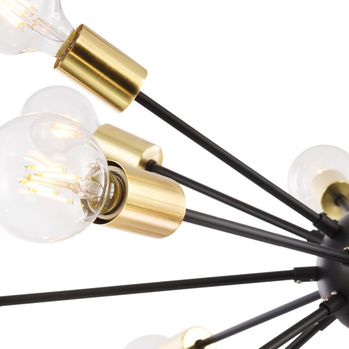 Jackson Ø98 Negro Lámpas de techo De Maytoni - Esta llamativa lámpara de techo de estilo industrial es una incorporación audaz y moderna que llevará su hogar al siguiente nivel.