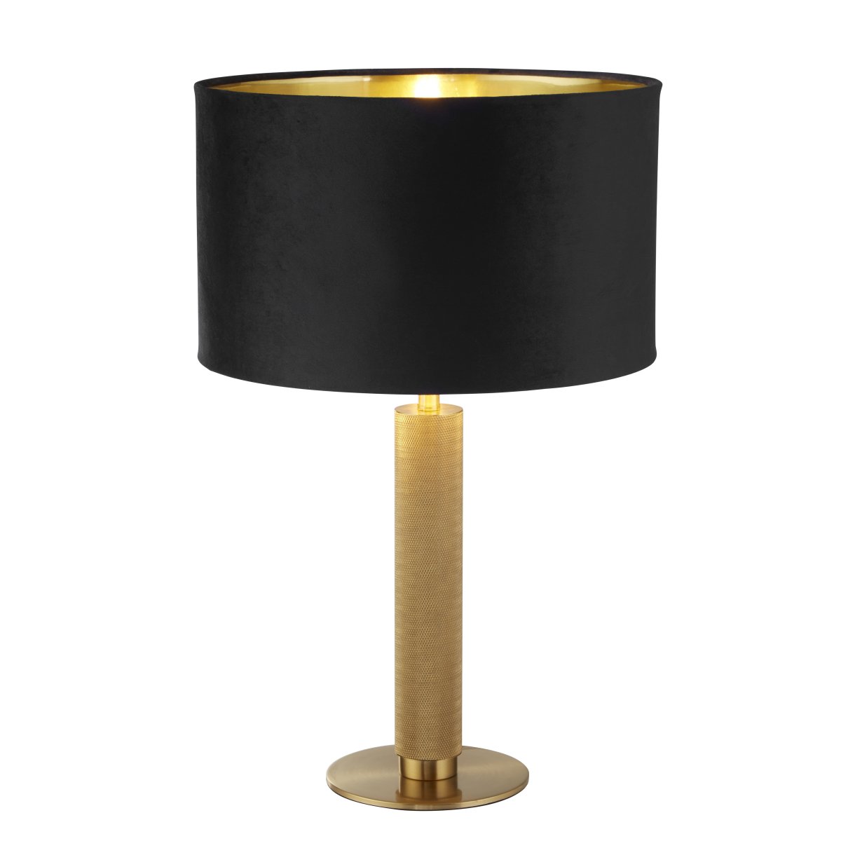 London 63cm Negro lámpara de mesa De Searchlight - El dise&ntilde;o moderno y elegante de la l&aacute;mpara la convierte en el complemento perfecto para quienes buscan un detalle llamativo pero discreto en su interior.