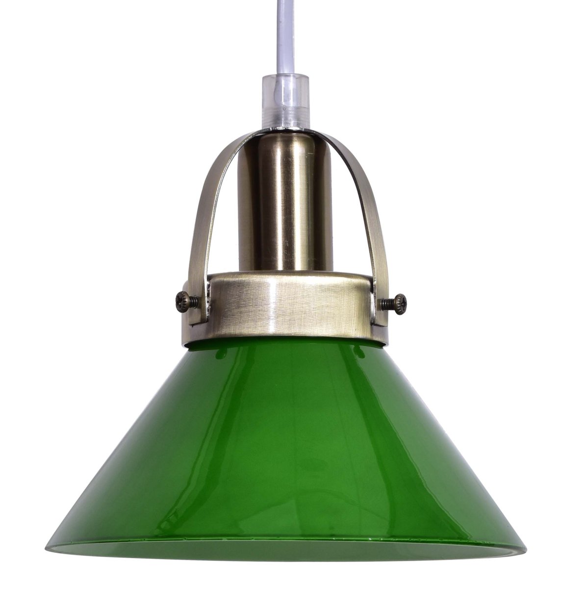 Mäster Ø15 Latón antiguo/verde lámpara de ventana De Lampan - La l&aacute;mpara de ventana M&auml;ster es una l&aacute;mpara atemporal y elegante que se integra a la perfecci&oacute;n tanto en hogares cl&aacute;sicos como modernos.