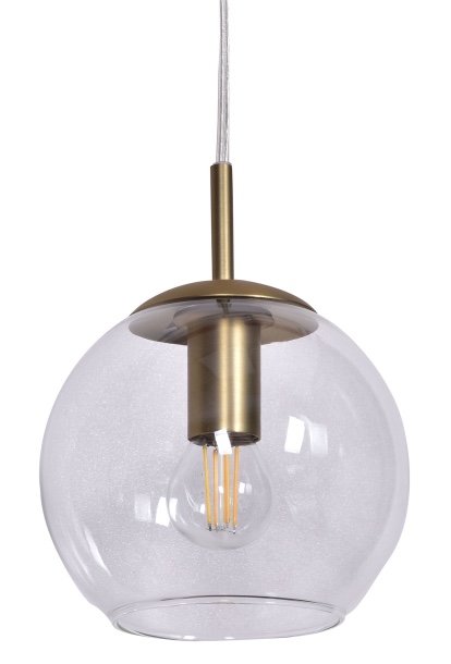 Globi Ø15 Latón/transparente lámpara de ventana De Nordic Lighting - La l&aacute;mpara de ventana Globi es una l&aacute;mpara elegante y moderna que crea un ambiente c&aacute;lido y acogedor en cualquier habitaci&oacute;n.