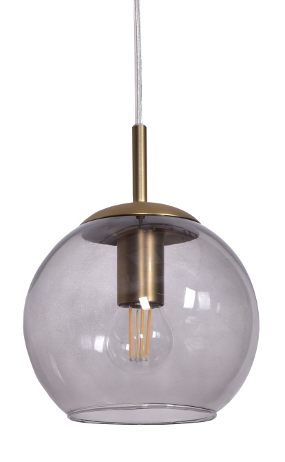 Globi Ø15 Latón/ahumado lámpara de ventana De Nordic Lighting - La l&aacute;mpara de ventana Globi es una l&aacute;mpara elegante y moderna que crea un ambiente c&aacute;lido y acogedor en cualquier habitaci&oacute;n.