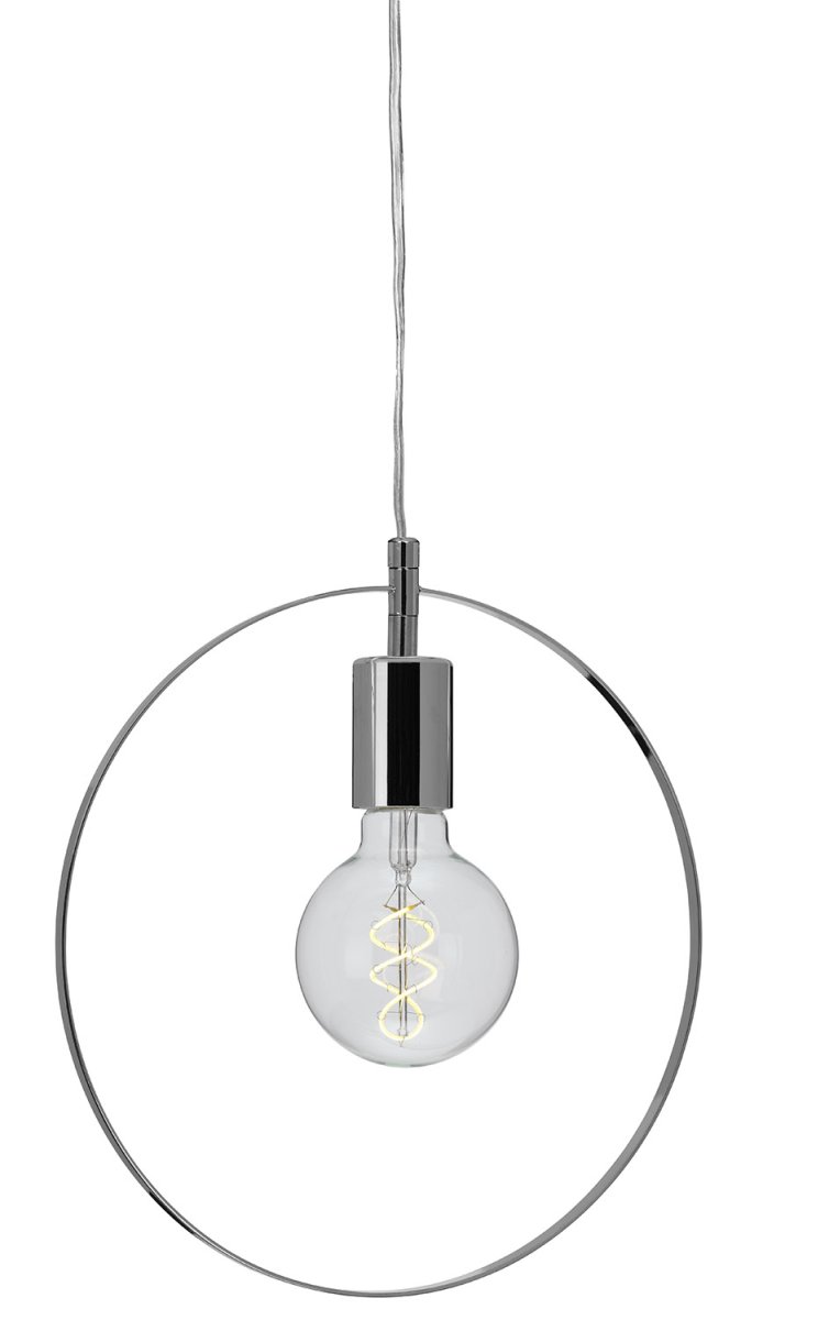 Spartan ringo Ø30 Cromo lámpara de ventana De Cottex - La l&aacute;mpara de ventana de metal Spartan Ringo es una l&aacute;mpara minimalista y moderna que a&ntilde;ade un toque de estilo a tu hogar.