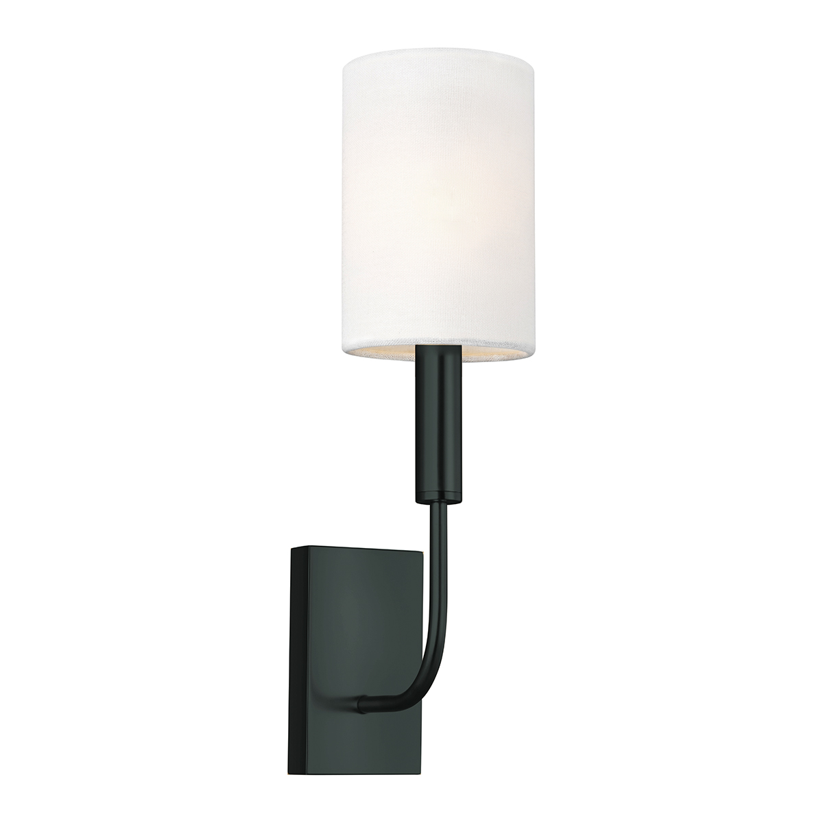 Brianna 36cm Negro lámpara de pared De Elstead Lighting - Brianna es una l&aacute;mpara de pared decorativa con un dise&ntilde;o ligero y minimalista.