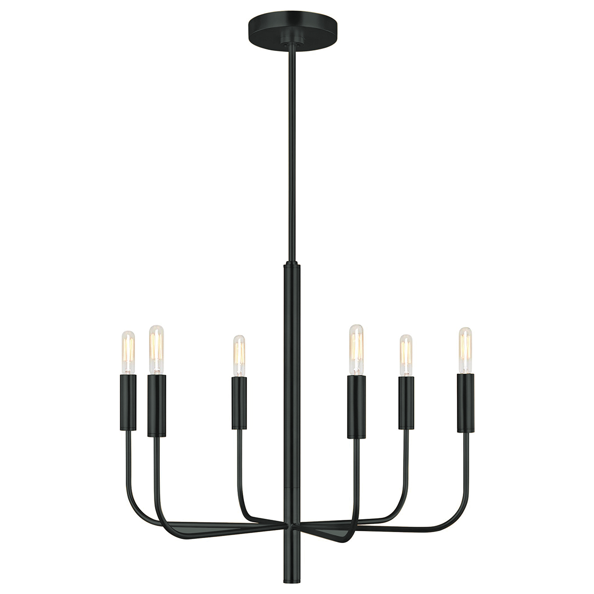 Brianna Ø60 Negro Lámpas de techo De Elstead Lighting - Brianna es ideal para colocar sobre una mesa de comedor o como luz central en una sala de estar, donde crea un punto focal llamativo.