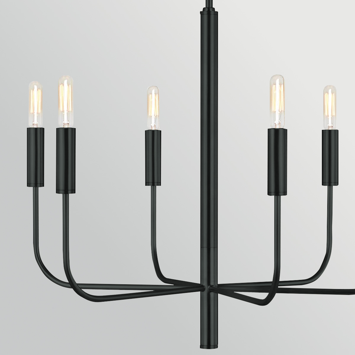 Brianna Ø60 Negro Lámpas de techo De Elstead Lighting - Brianna es ideal para colocar sobre una mesa de comedor o como luz central en una sala de estar, donde crea un punto focal llamativo.