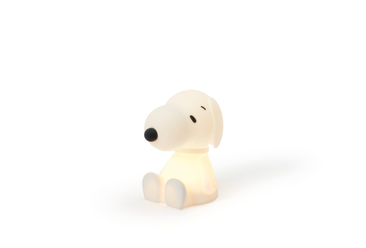 Snoopy First Light Blanco lámpara infantil De Mr Maria - La lámpara de Snoopy está hecha de silicona suave y es un compañero seguro para su hijo o nieto.