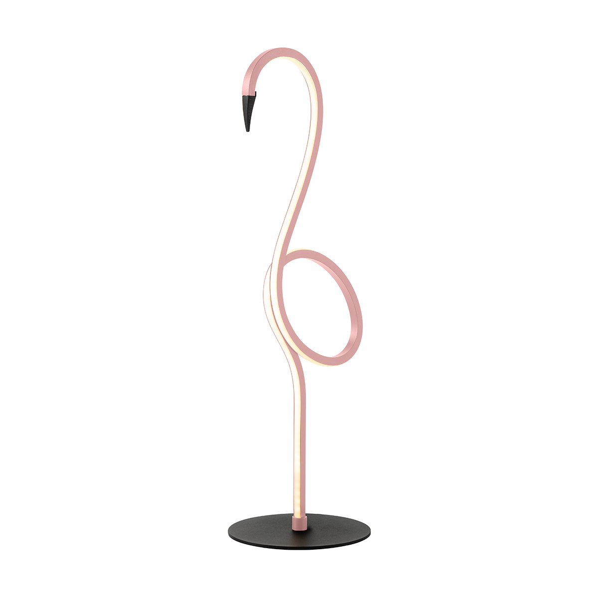 Flamingo 50cm Rosa lámpara de mesa De Elstead Lighting - Flamingo &auml;r en konstn&auml;rlig och elegant bordslampa som kombinerar modern design med skulptural estetik.