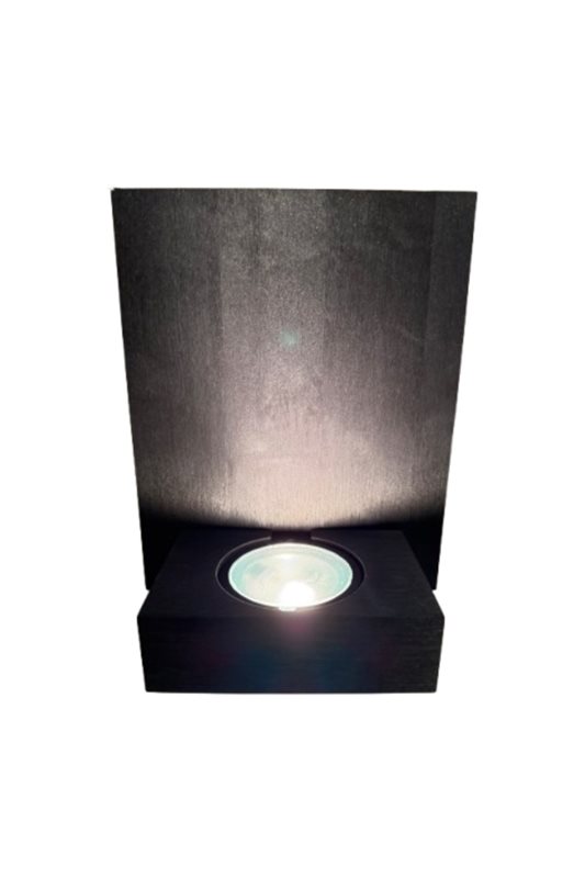 Wallight LED 28cm Negro De Frilight - Si deseas usar una bombilla LED diferente o la tuya propia, necesitarás una bombilla LED G4 plana de un máximo de 5 W y 12 V.