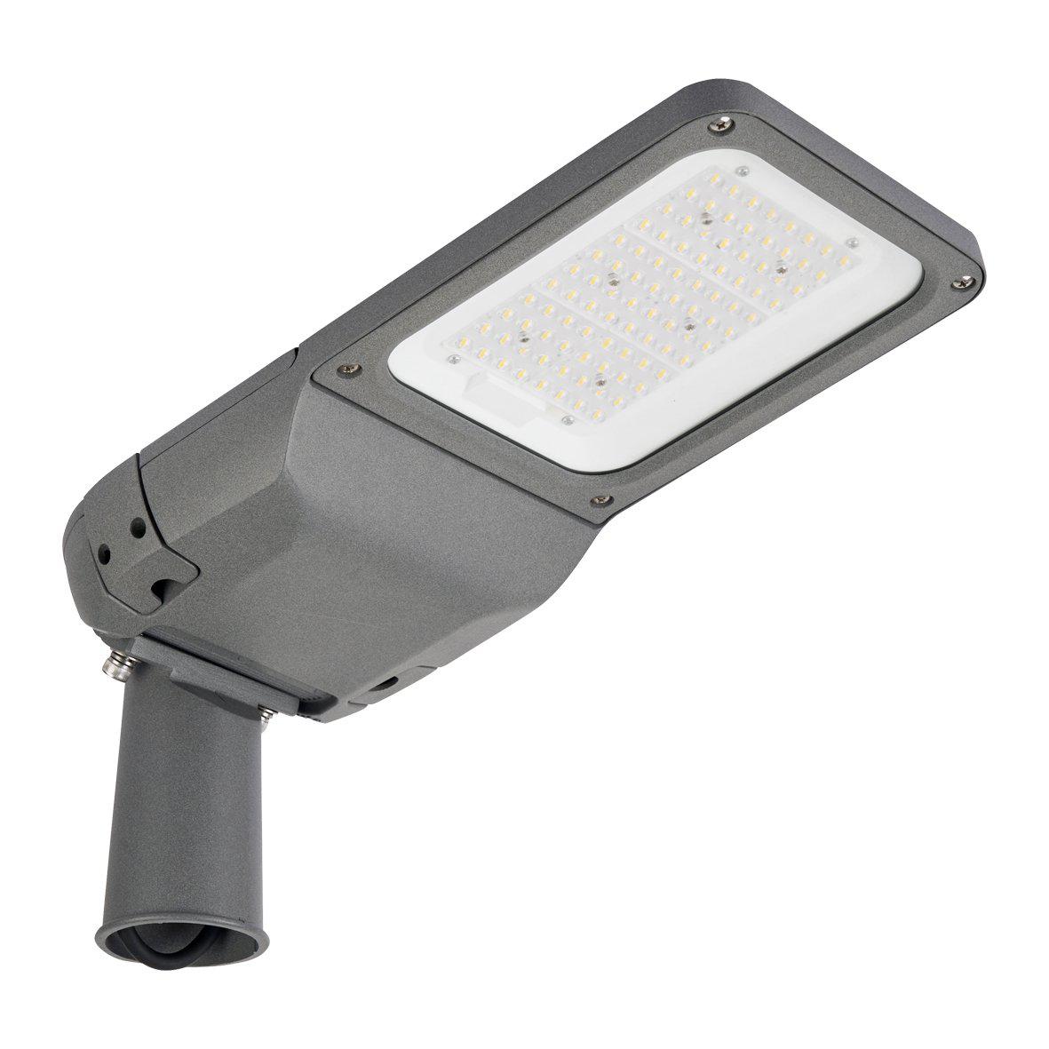 Gaty luminaria vial 25/50/75W Gris De Designlight - Gaty &ndash; Iluminaci&oacute;n p&uacute;blica eficiente y flexible &ndash; Distribuci&oacute;n &oacute;ptima de la luz para entornos urbanos seguros&nbsp;Descubra la moderna farola de aluminio de Designlight con efecto de iluminaci&oacute;n conmutable: una soluci&oacute;n inteligente, energ&eacute;ticamente eficiente y adaptable.