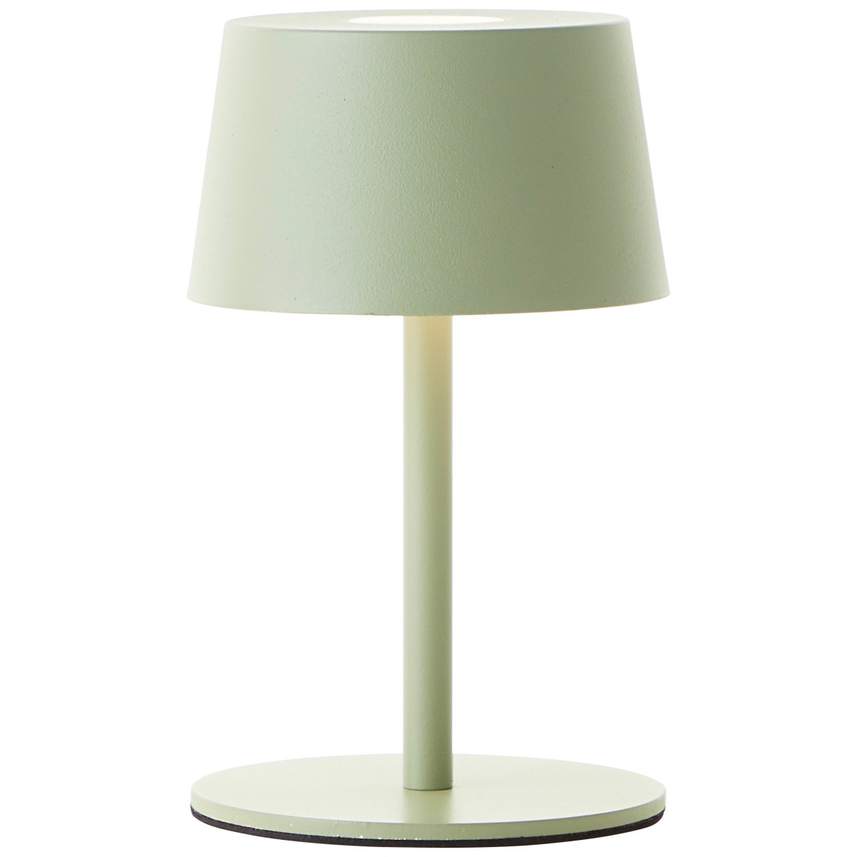 Jona 25cm Verde portátil De Brilliant - En la parte superior de la pantalla est&aacute; integrado un regulador de intensidad de tres etapas que permite ajustar c&oacute;modamente la intensidad de la luz en tres niveles.