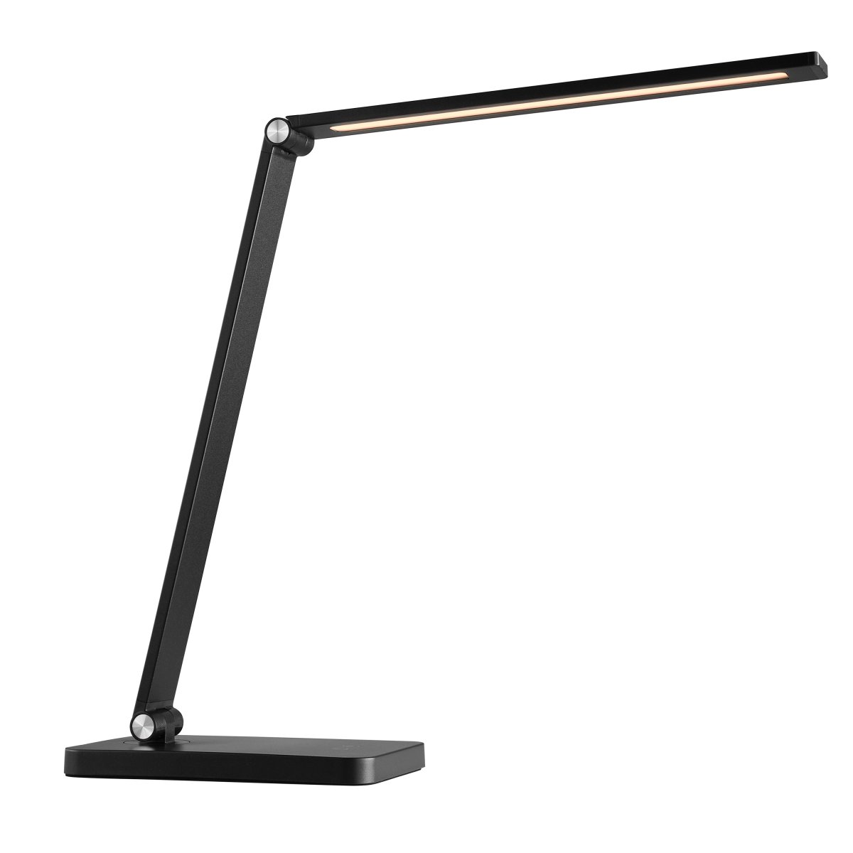 Lomina 38cm Negro lámpara de escritorio De Brilliant - Gracias a su cabezal ajustable, puedes dirigir la luz exactamente donde la necesites, ideal para trabajar, leer o estudiar por la noche.